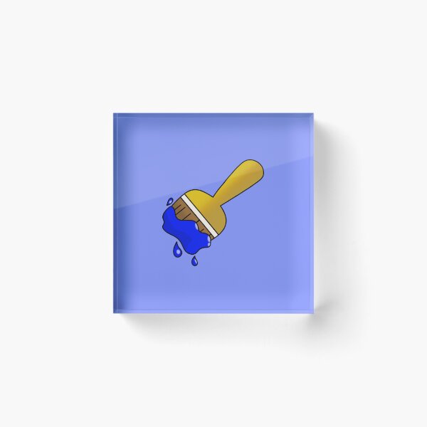 Item preview, Neopets Blue Paint Brush designed and sold by AliceAlpaca6.