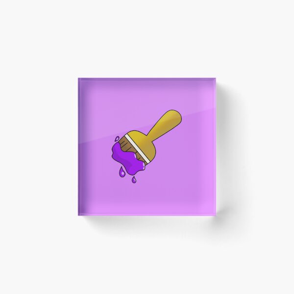 Item preview, Neopets Purple Paint Brush designed and sold by AliceAlpaca6.