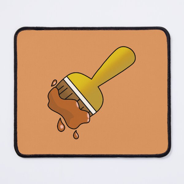 Item preview, Neopets Brown Paint Brush designed and sold by AliceAlpaca6.