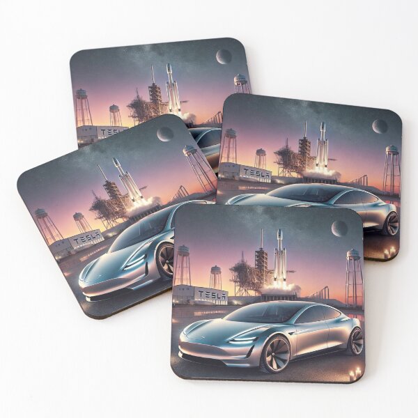 Item preview, Tesla Launch with Rocket and Future Model Concept designed and sold by Meta2Physical.