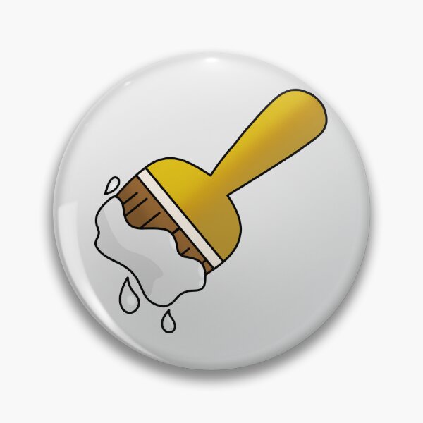 Item preview, Neopets Silver Paint Brush designed and sold by AliceAlpaca6.