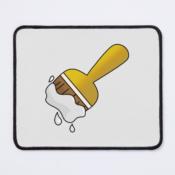 Item preview, Neopets Silver Paint Brush designed and sold by AliceAlpaca6.