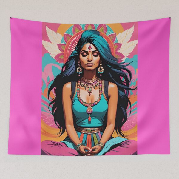 Item preview, Meditation is the key designed and sold by JLeonardoArt.