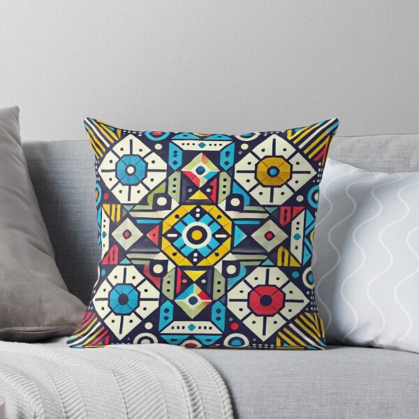 Item preview, Tribal Colorful Abstract UFO and Planets Design designed and sold by TribalioDesigns.