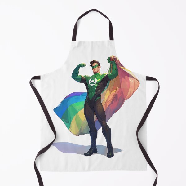Item preview, Pride Superhero with Rainbow Flag Powerful Design designed and sold by Camera Crew.