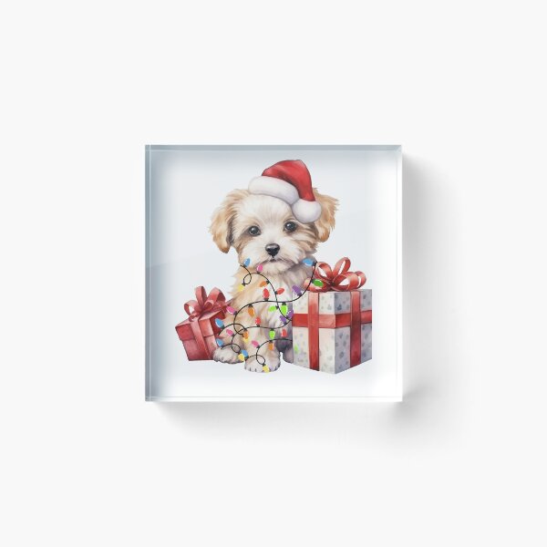 Item preview, Cute Puppy Christmas Gift T-shirt Merry Christmas  designed and sold by elliejimprints.