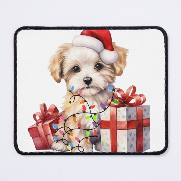 Item preview, Cute Puppy Christmas Gift T-shirt Merry Christmas designed and sold by elliejimprints.