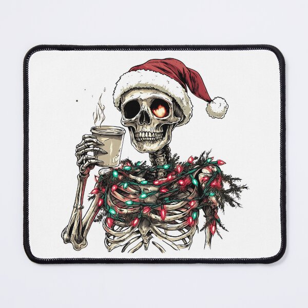 Item preview, Christmas Santa Claus Skeleton Halloween Funny - Decor - Gift - Art01 designed and sold by vallass.