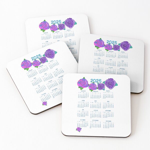 Item preview, 2025 Calendar Hand Drawn Roses designed and sold by Victoria Rose.