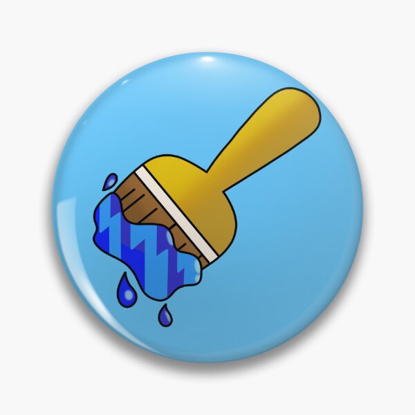 Item preview, Neopets Electric Blue Paint Brush designed and sold by AliceAlpaca6.