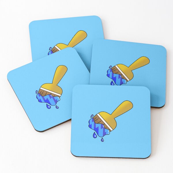 Item preview, Neopets Electric Blue Paint Brush designed and sold by AliceAlpaca6.