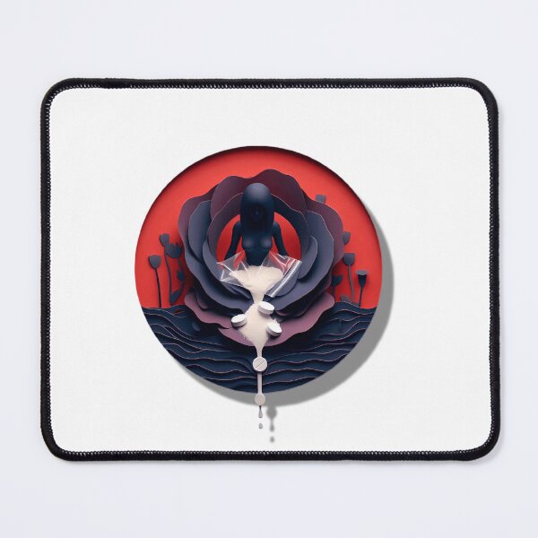 Item preview, Somniferum Dreams War with Drugs Red Poppy Addict Nightmares Woman Poppies designed and sold by SomniferumWars.