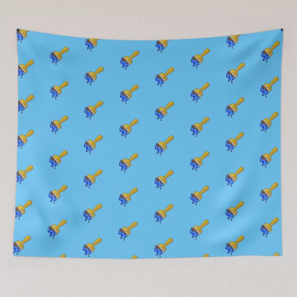 Item preview, Neopets Electric Blue Paint Brush designed and sold by AliceAlpaca6.