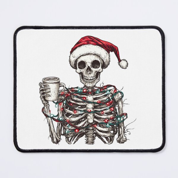 Item preview, Christmas Santa Claus Skeleton Halloween Funny - Decor - Gift - Art02 designed and sold by vallass.