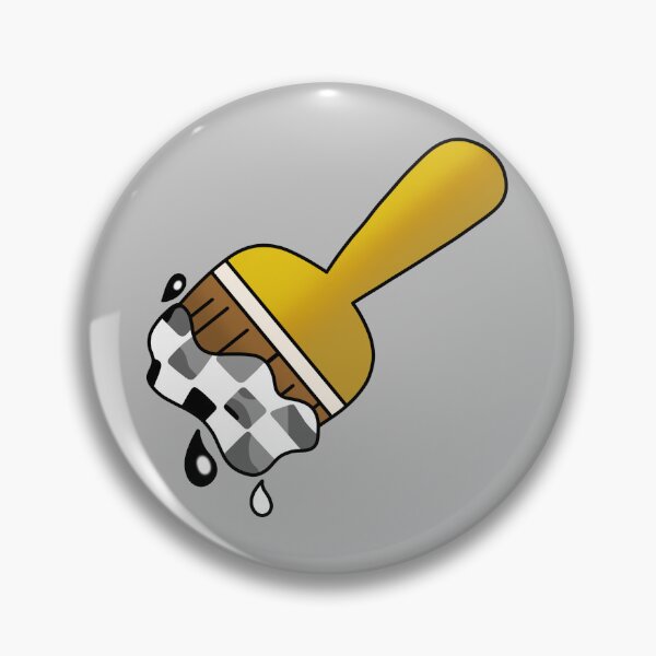 Item preview, Neopets Checkered Paint Brush designed and sold by AliceAlpaca6.