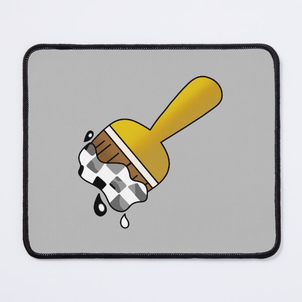 Item preview, Neopets Checkered Paint Brush designed and sold by AliceAlpaca6.