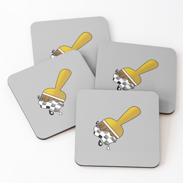 Item preview, Neopets Checkered Paint Brush designed and sold by AliceAlpaca6.