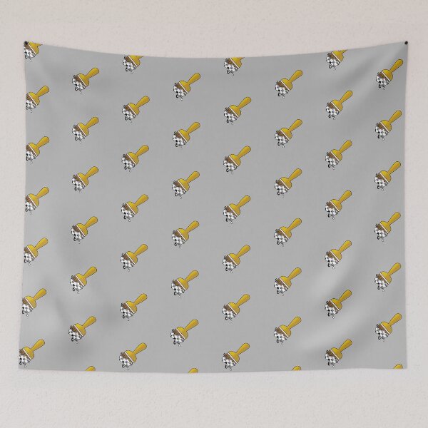 Item preview, Neopets Checkered Paint Brush designed and sold by AliceAlpaca6.