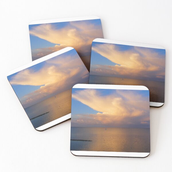 Item preview, Dramatic  evening cloud at the Baltic Sea designed and sold by jchanders.
