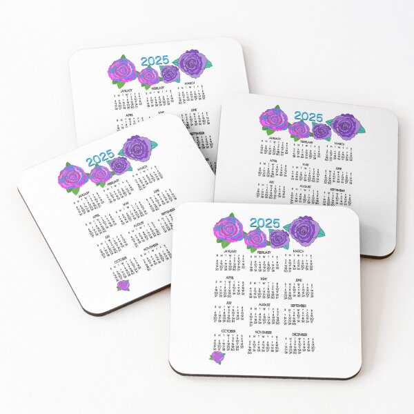 Item preview, 2025 Calendar Hand Drawn Roses designed and sold by Victoria Rose.