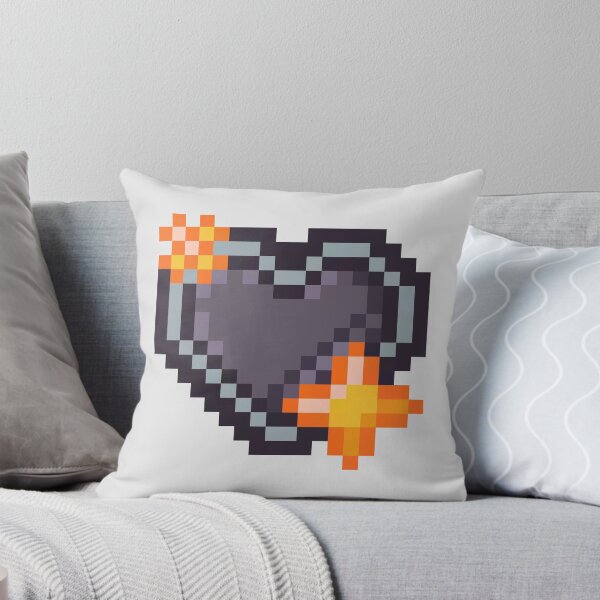 Item preview, Cute Black Pixel Heart 8-bit Pixel Goth Gamer Design designed and sold by HayleeDesigns.