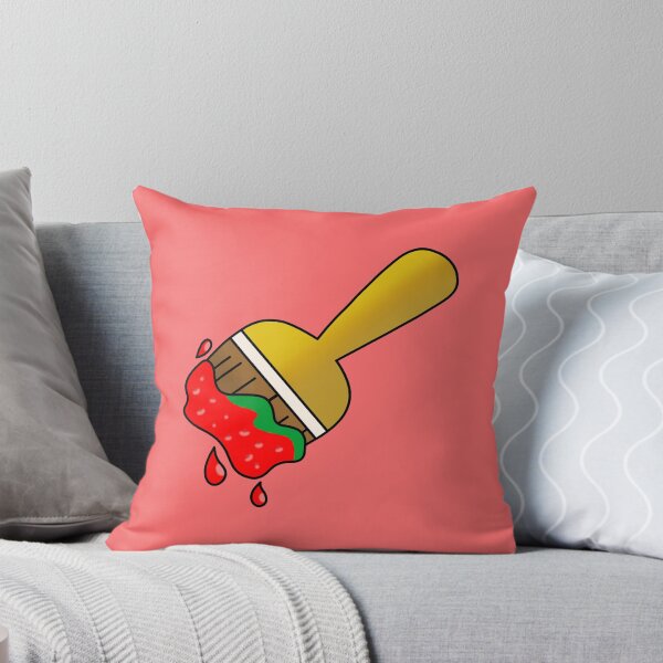 Item preview, Neopets Strawberry Fields Forever Paint Brush designed and sold by AliceAlpaca6.