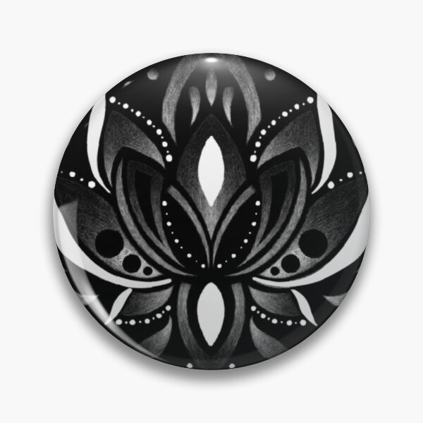 Item preview, Ohm mandala style lotto flower designed and sold by 7Delamancha.