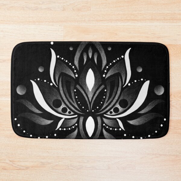Item preview, Ohm mandala style lotto flower designed and sold by 7Delamancha.