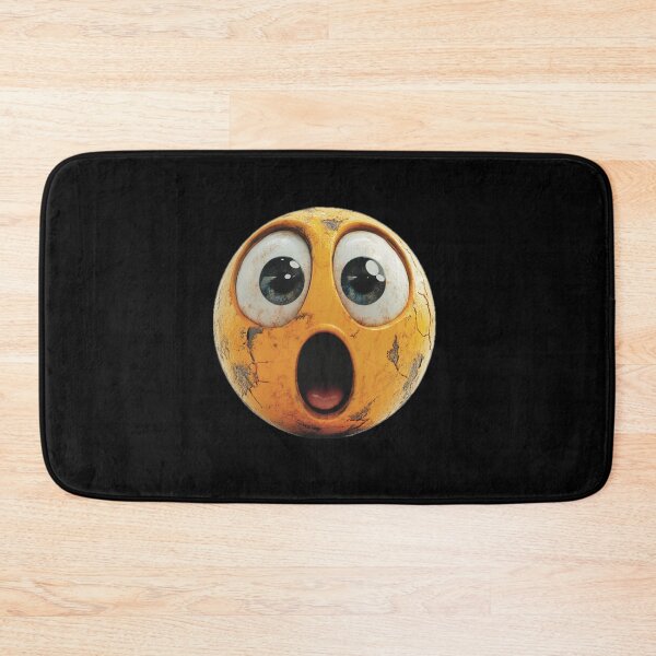 Item preview, Shocked Expression: The Surprised Emoji Art designed and sold by Pujo Design.