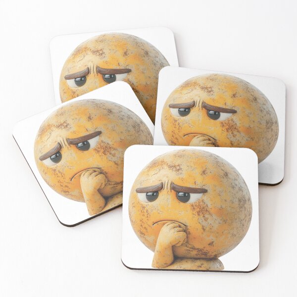 Item preview, Judgment Day: The Skeptical Emoji Art designed and sold by Pujo Design.