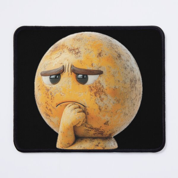 Item preview, Judgment Day: The Skeptical Emoji Art designed and sold by Pujo Design.