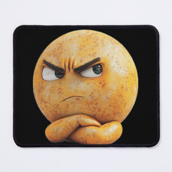 Item preview, Crossed Arms: The Annoyed Emoji designed and sold by Pujo Design.