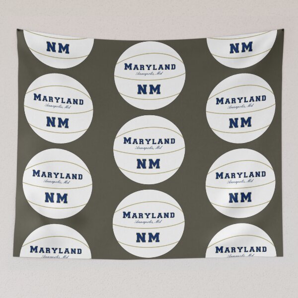 Item preview, Annapolis Maryland MD Basketball Logo designed and sold by Lartheviking.
