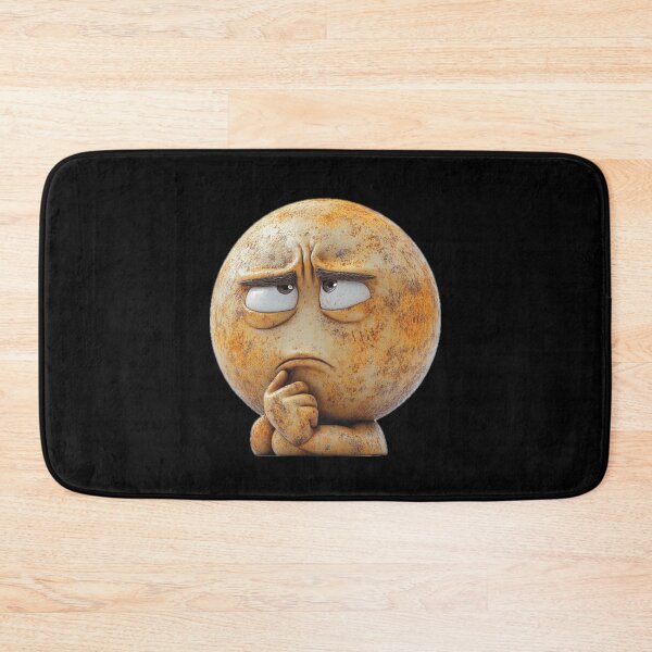 Item preview, Skeptical Smile: The Doubtful Emoji designed and sold by Pujo Design.