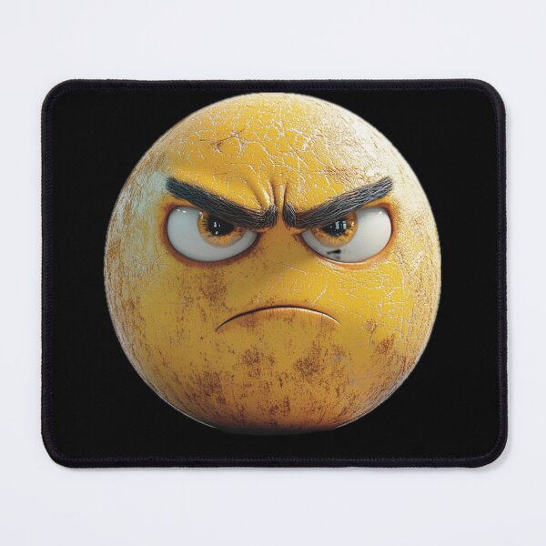 Item preview, Steely Resolve: The Determined Emoji designed and sold by Pujo Design.