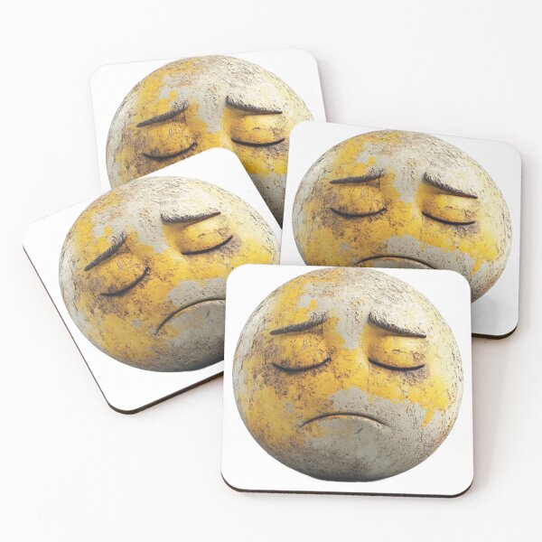 Item preview, End of the Day: The Sleepy Emoji Art designed and sold by Pujo Design.