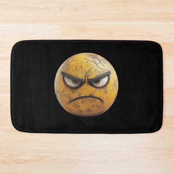 Item preview, Furious Face: The Angry Emoji Art designed and sold by Pujo Design.