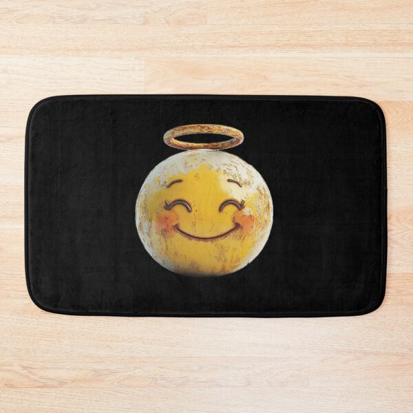Item preview, Angel Emoji: The Heavenly Smile designed and sold by Pujo Design.