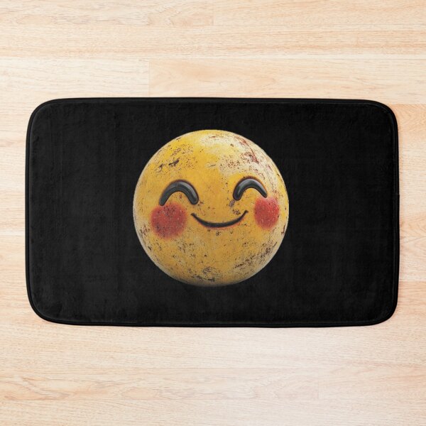 Item preview, Blushing Charm: The Cute Smile Emoji designed and sold by Pujo Design.