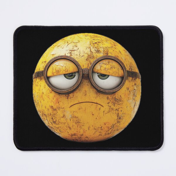 Item preview, Exhausted Nerd: The Sleepy Glasses Emoji designed and sold by Pujo Design.