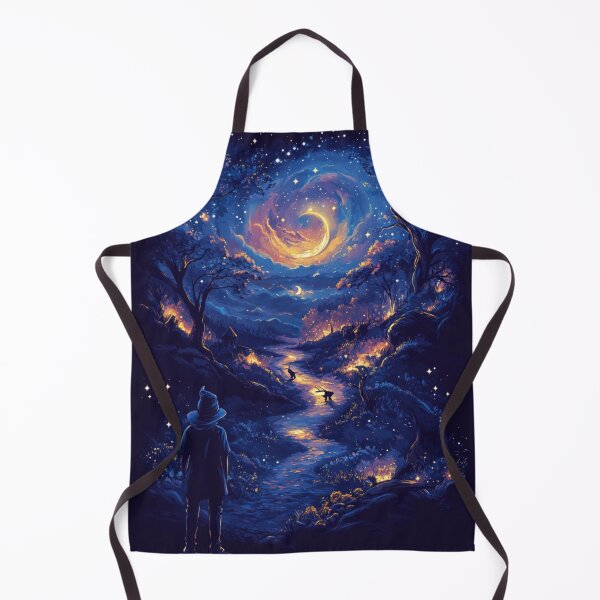 Item preview, The Wizard's Moonlit Journey: A Starry Path Through Enchanted Woods designed and sold by MythSpire.