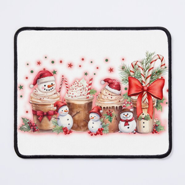 Item preview, Merry Sips Christmas Snowman T-shirt designed and sold by elliejimprints.
