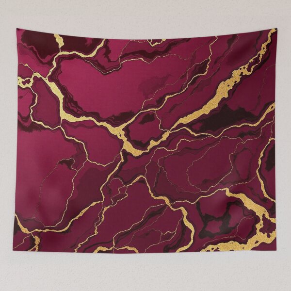 Item preview, Burgundy & Gold Marble designed and sold by DesignsByPrnces.