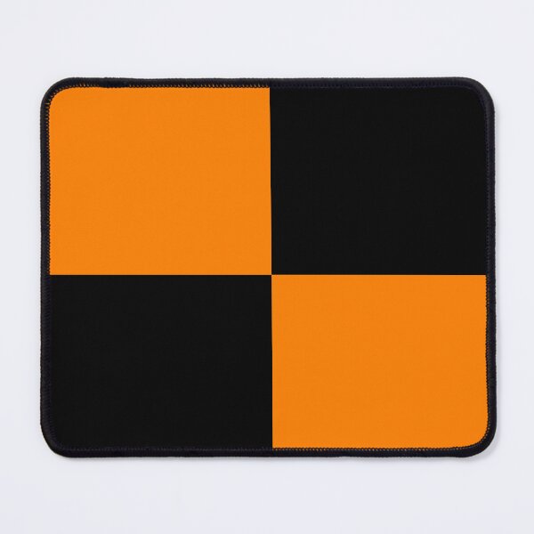 Item preview, Quarters - Black and Orange designed and sold by JustPatterns2.