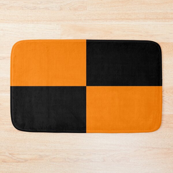 Item preview, Quarters - Black and Orange designed and sold by JustPatterns2.