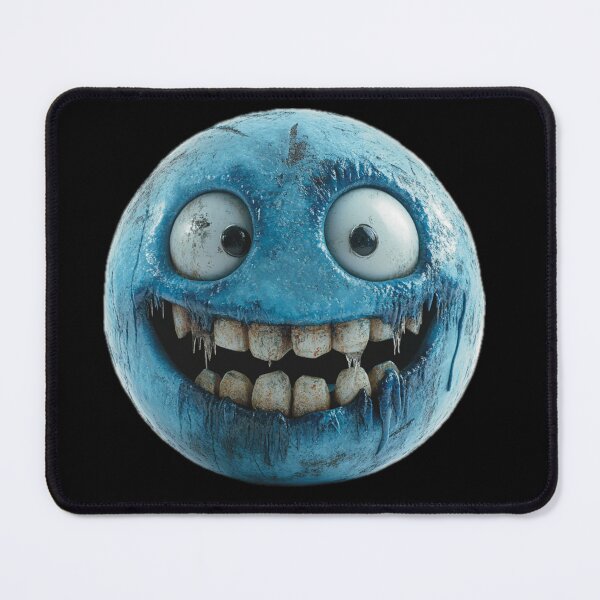 Item preview, Crazy Cool: The Wild Grinning Emoji designed and sold by Pujo Design.