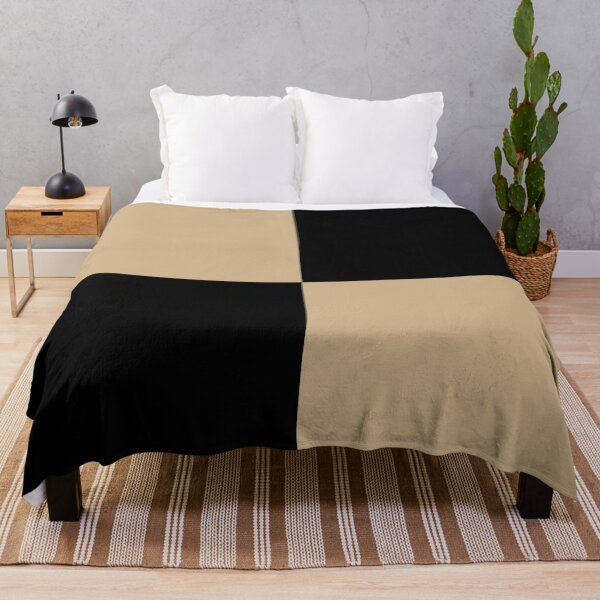 Item preview, Quarters - Black and Tan Brown designed and sold by JustPatterns2.
