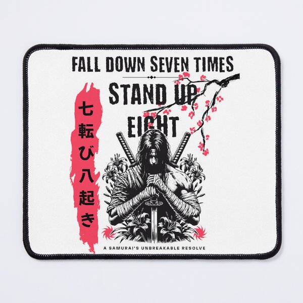 Item preview, Fall Down Seven Times, Stand Up Eight designed and sold by S4G Tees.