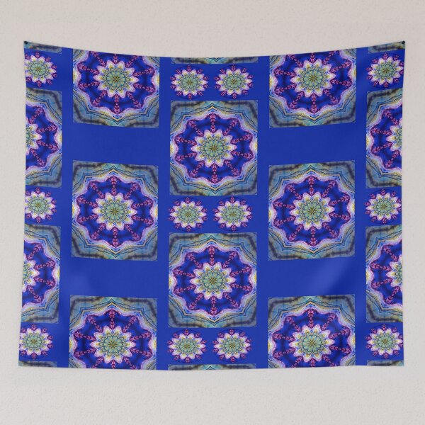 Item preview, Seamless Pink and Blue Kaleidoscope Design designed and sold by kristalcurt.