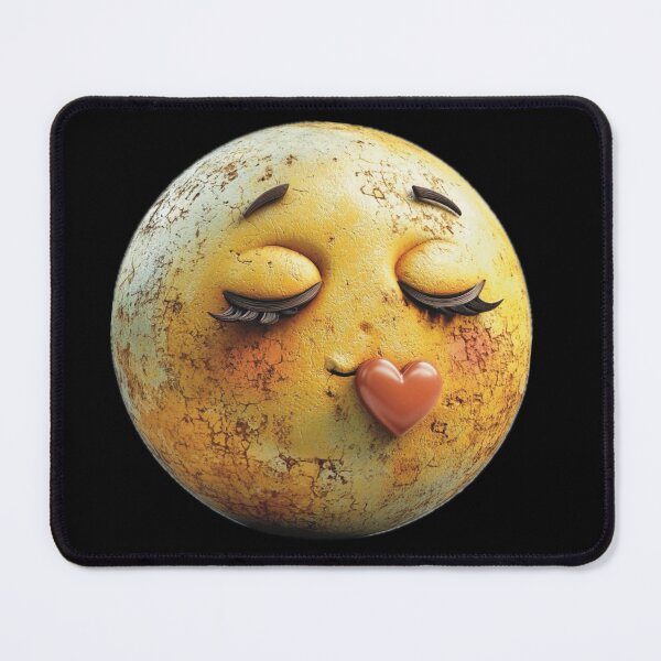 Item preview, Zen Smiley: The Peaceful Emoji Art designed and sold by Pujo Design.
